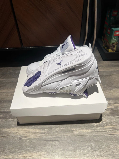 Air Jordan 4 metallic purple